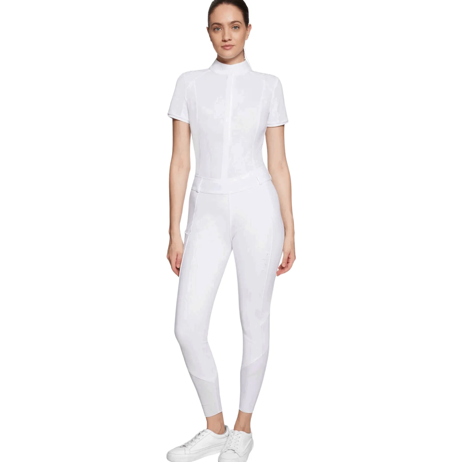 Reitleggings Damen Tallia, Vollbesatz, Full-Grip, UV-Schutz, High Waist