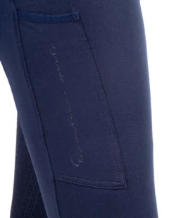 Reitleggings Damen Umstandslegging, Vollbesatz, Full-Grip