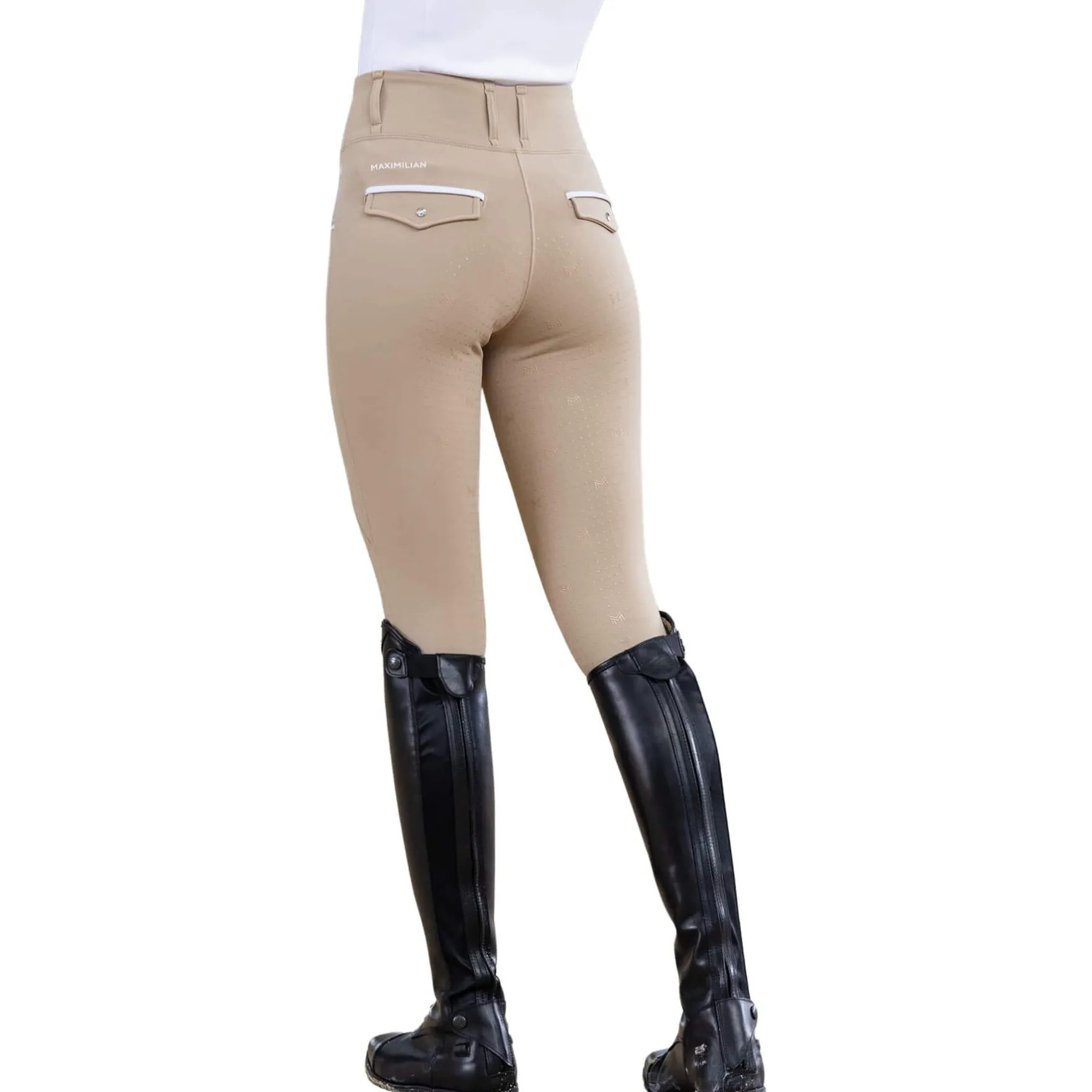 Reitleggings Damen Winter Pro, Winterreitleggings, Vollbesatz, Full-Grip