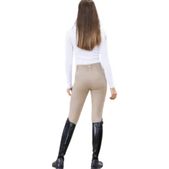 Reitleggings Damen Winter Studio, Winterleggings, Vollbesatz, Full-Grip