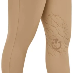 Reitleggings Kinder CT Perforated Inserts, Kniebesatz, Knee-Grip