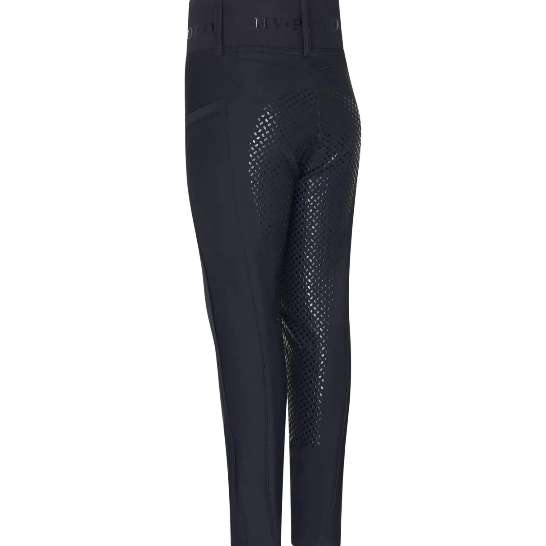 Reitleggings Kinder HVPFavourite, Vollbesatz, Full-Grip, High Waist