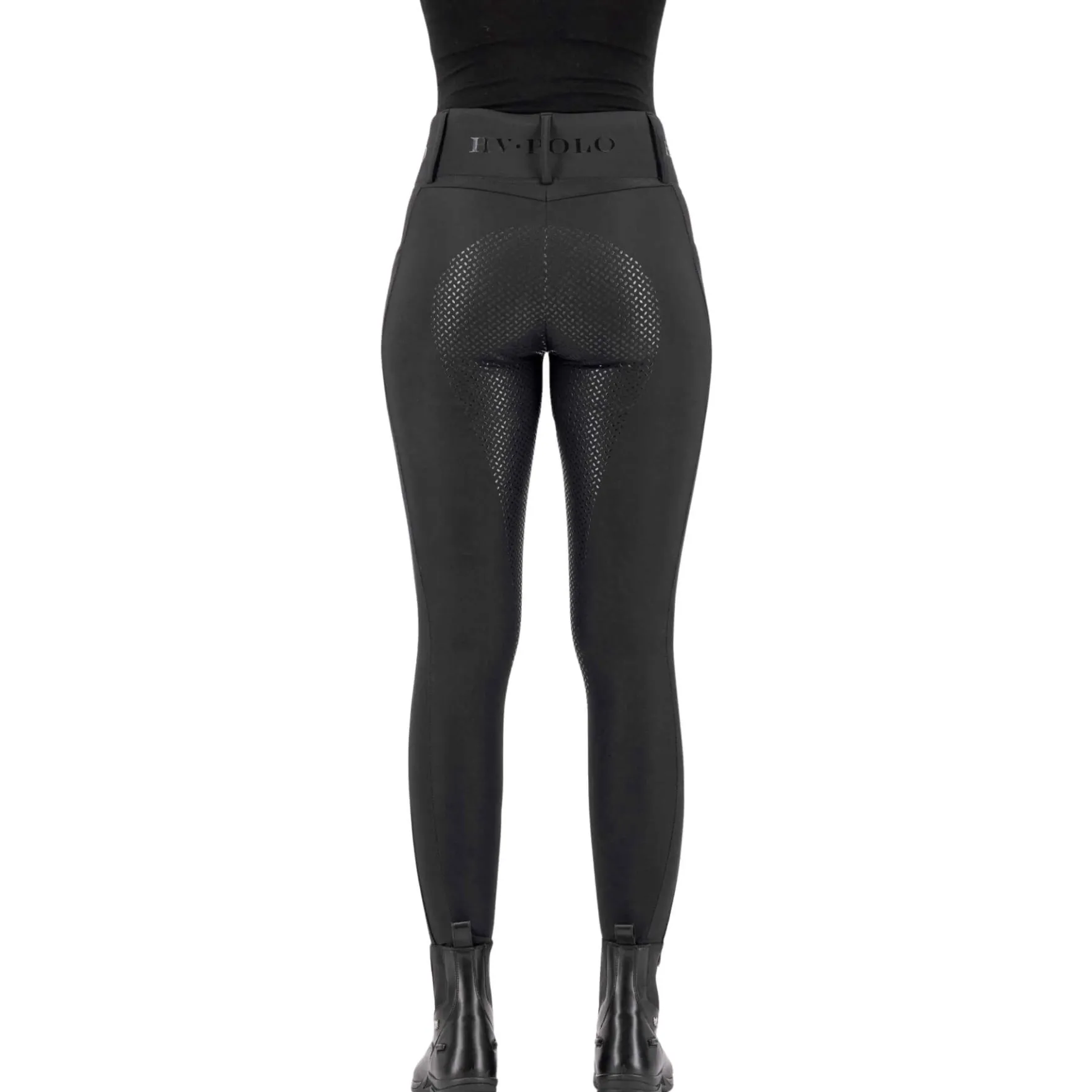 Reitleggings Kinder HVPFavourite, Vollbesatz, Full-Grip, High Waist
