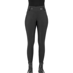 Reitleggings Kinder HVPFavourite, Vollbesatz, Full-Grip, High Waist