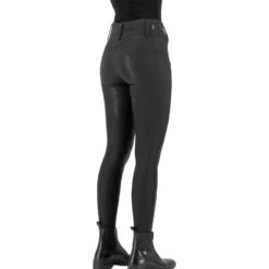 Reitleggings Kinder HVPFavourite, Vollbesatz, Full-Grip, High Waist
