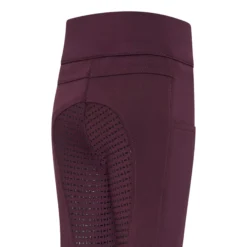 Reitleggings Kinder IRHTessy HW25, Vollbesatz, Full-Grip, High Waist