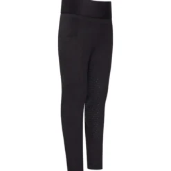 Reitleggings Kinder IRHTessy, Vollbesatz, Full-Grip, High Waist