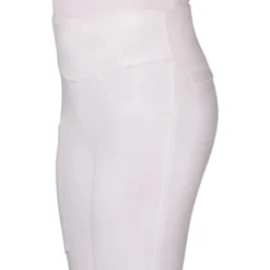 Reitleggings Kinder Kae Junior, Turnierreitleggings, Teilbesatz, Half-Grip