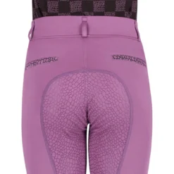Reitleggings Kinder Lize Junior HW25, Vollbesatz, Full-Grip, High Waist