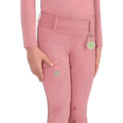 Reitleggings Kinder Lucky Start Junior, Vollbesatz, Full-Grip