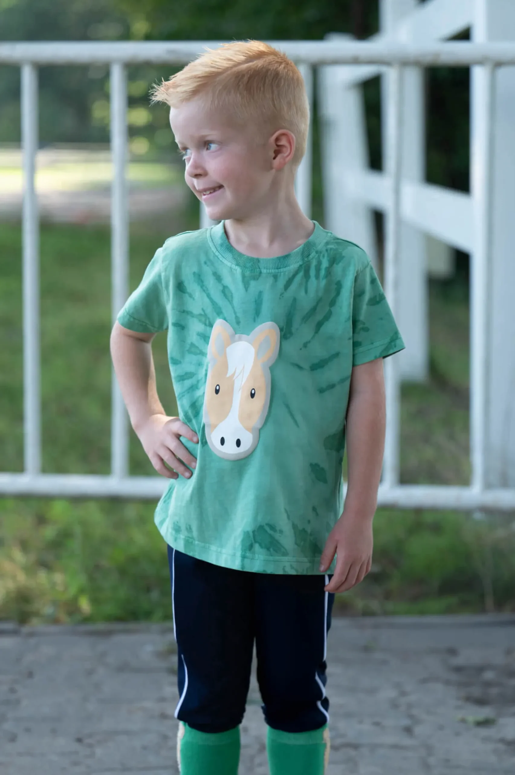 Reitleggings Kinder Maui FS26, Vollbesatz, Full-Grip, High Waist