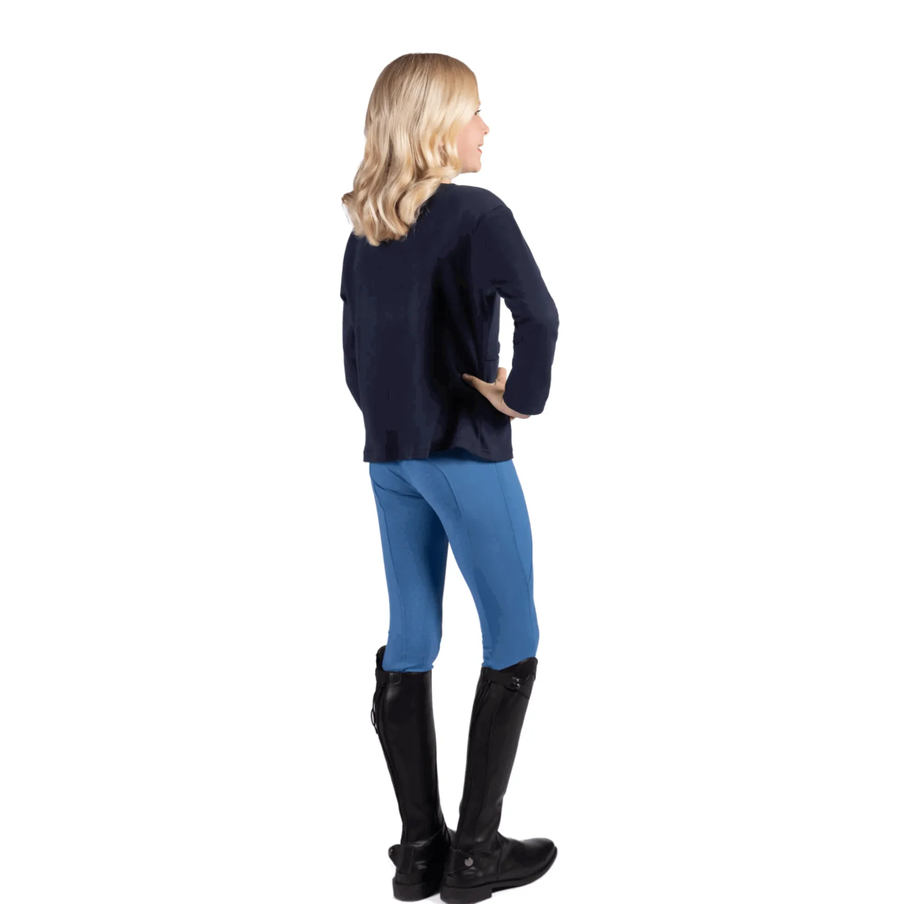 Reitleggings Kinder Mia HW25, Vollbesatz, Full-Grip, Winterreitleggings