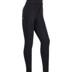 Reitleggings Kinder YR Ella Winter Bregging, Vollbesatz, Full-Grip, Winterreitleggings