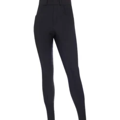 Reitleggings Kinder YR Ella Winter Bregging, Vollbesatz, Full-Grip, Winterreitleggings