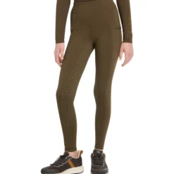 Reitleggings Kinder YR Orla, Vollbesatz, Full-Grip