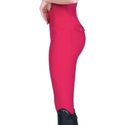 Reitleggings Kinder YR Pro, Vollbesatz, Full-Grip, High Waist