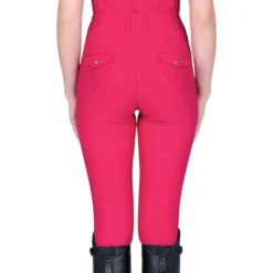 Reitleggings Kinder YR Pro, Vollbesatz, Full-Grip, High Waist
