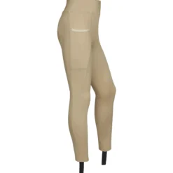 Reitleggings Kinder YR Pull On, Kniebesatz, Knee-Grip, High Waist