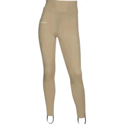 Reitleggings Kinder YR Pull On, Kniebesatz, Knee-Grip, High Waist