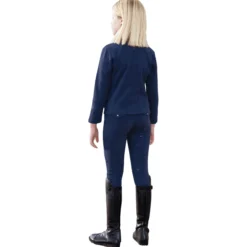 Reitleggings Kinder YR Winter Pro, Winter, Vollbesatz, Full-Grip