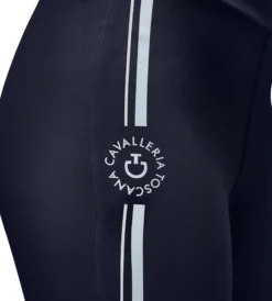 Reitleggings Mädchen CT Orbit Print, High Waist, Kniebesatz, Knee-Grip