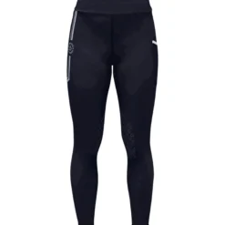 Reitleggings Mädchen CT Orbit Print, High Waist, Kniebesatz, Knee-Grip