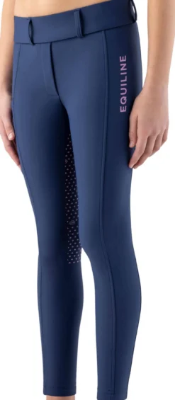Reitleggings Mädchen Cunix HW25, Vollbesatz, Full-Grip, High Waist, Winterreitleggings