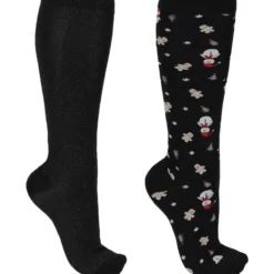 Reitsocken Weihnachten, Kniestrümpfe, 2 Paar