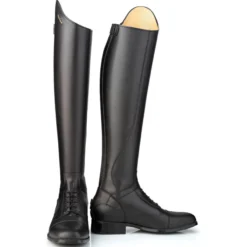 Reitstiefel Advance, Lederreitstiefel, Damen, Herren, Absolute Black