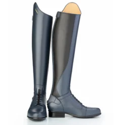 Reitstiefel Advance, Lederreitstiefel, Damen, Herren, Midnight Blue