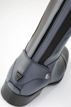 Reitstiefel Advance, Lederreitstiefel, Damen, Herren, Midnight Blue
