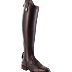 Reitstiefel Amabile New 02, Lederreitstiefel, Damen, Herren, Quick Black