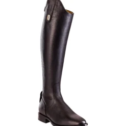 Reitstiefel Amabile New 01, Lederreitstiefel, Damen, Herren, Quick Black
