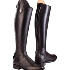 Reitstiefel Amabile New 01, Lederreitstiefel, Damen, Herren, Quick Black
