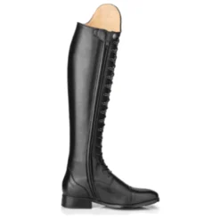 Reitstiefel Arena, Lederreitstiefel, Damen, Herren, Schwarz