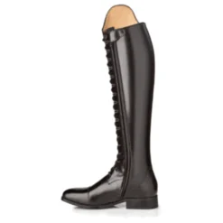 Reitstiefel Arena, Lederreitstiefel, Damen, Herren, Schwarz