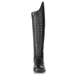Reitstiefel Arena, Lederreitstiefel, Damen, Herren, Schwarz