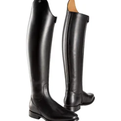 Reitstiefel Bellini, Lederreitstiefel, Dressurstiefel, Damen, Herren, Wrat Black