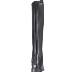 Reitstiefel Birgit Junior, Lederreitstiefel, Mädchen, Damen, Schwarz