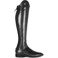 Reitstiefel CAVALLINUS Slim, Lederreitstiefel, Damen, Herren, Schwarz