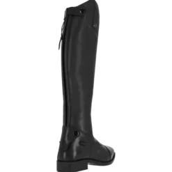 Reitstiefel Damen Birgit, Lederreitstiefel, Schwarz