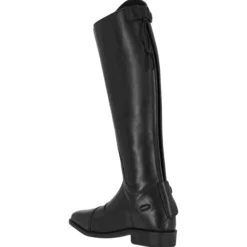 Reitstiefel Damen Birgit, Lederreitstiefel, Schwarz