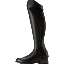 Reitstiefel Damen Devon Sport FS26, Lederreitstiefel, Schwarz