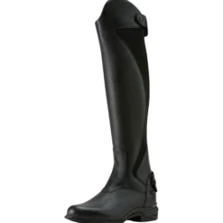 Reitstiefel Damen Devon Sport FS26, Lederreitstiefel, Schwarz