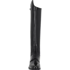 Reitstiefel Damen Elyria Adult, Lederreitstiefel, Schwarz