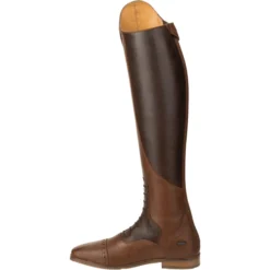 Reitstiefel Damen Florentina Tall, Lederreitstiefel, Braun