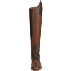 Reitstiefel Damen Florentina Tall, Lederreitstiefel, Braun