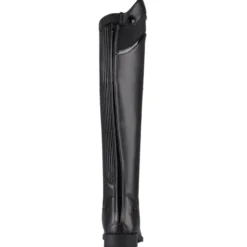 Reitstiefel Damen Hailey Adult, Lederreitstiefel, Schwarz