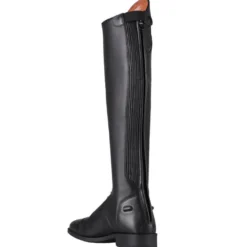 Reitstiefel Damen Hailey Adult, Lederreitstiefel, Schwarz