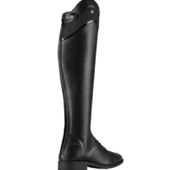 Reitstiefel Damen Hailey Adult, Lederreitstiefel, Schwarz